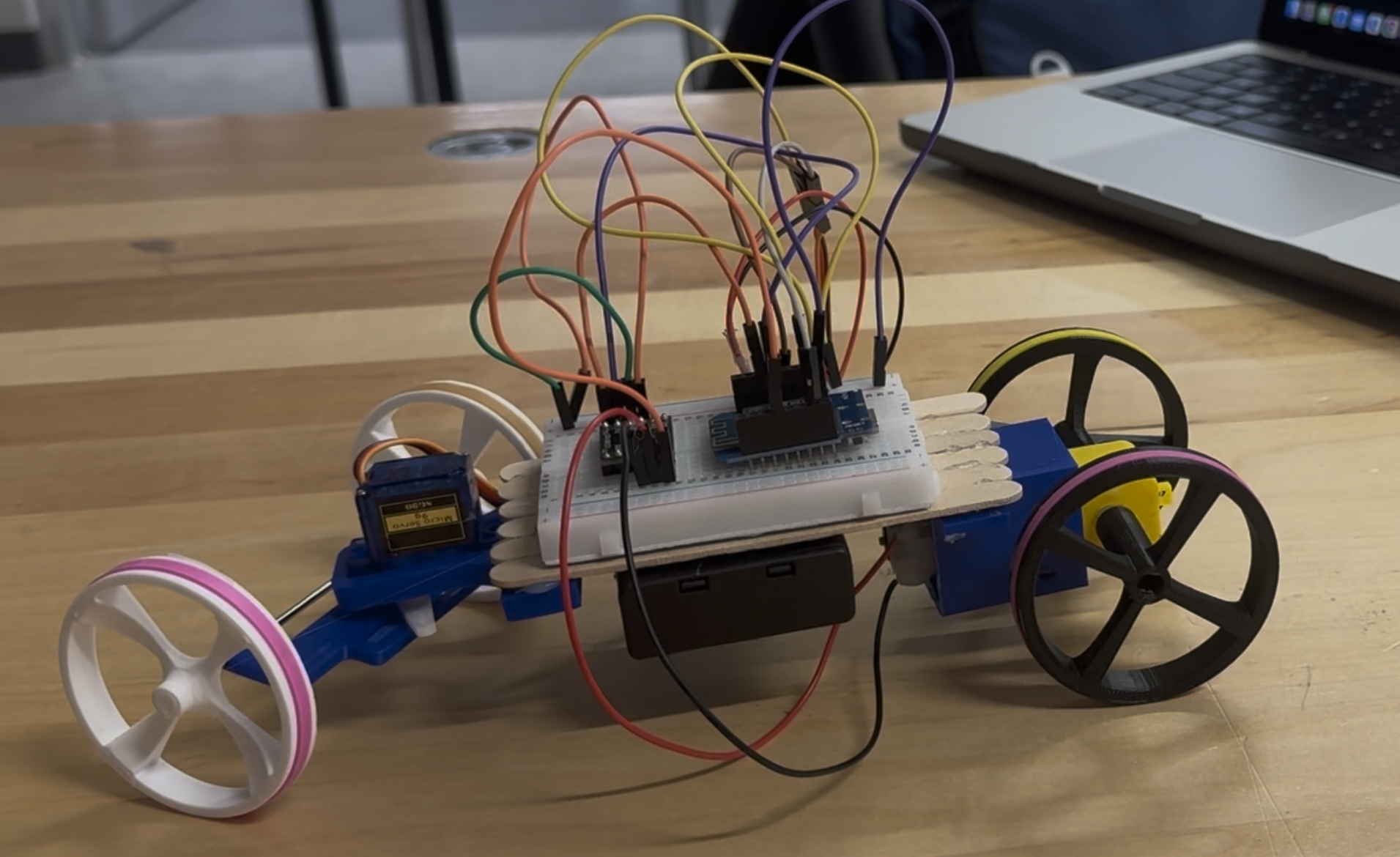 Wi-Fi Controlled RC Car
